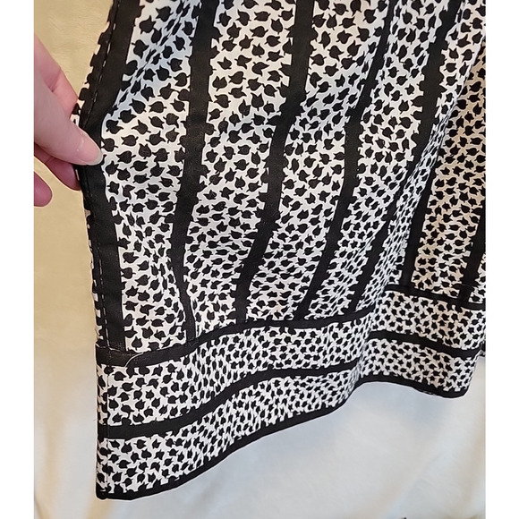 Vtg 80s Prairie Midi Dress Floral Cottage Modest Church Pockets‎ Granny Size 8 - Picture 7 of 13